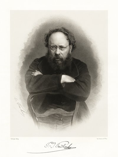Pierre Joseph Proudhon by Reutlinger Studio